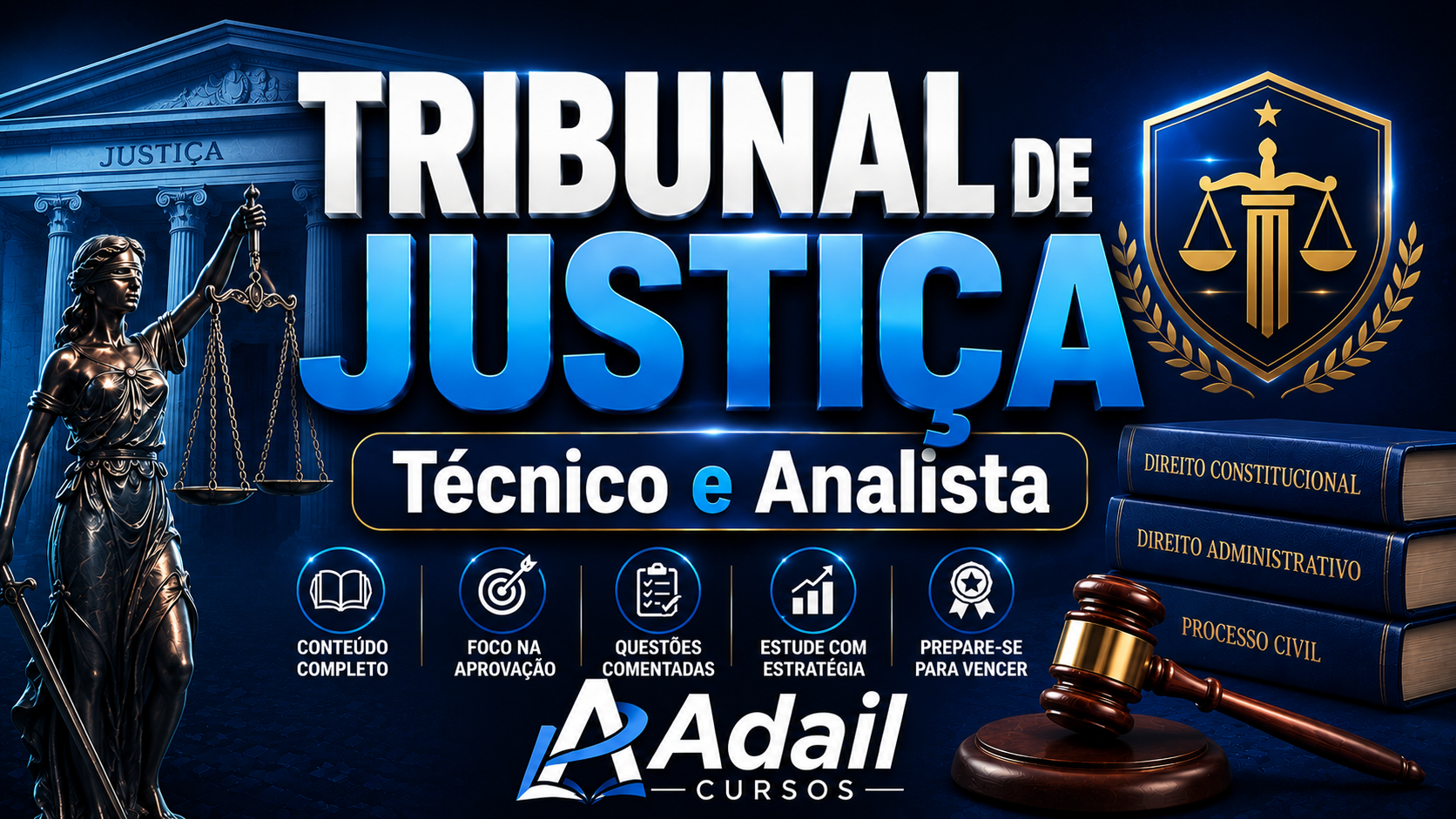 TJ - TÉCNICO E ANALISTA JUDICIÁRIO
